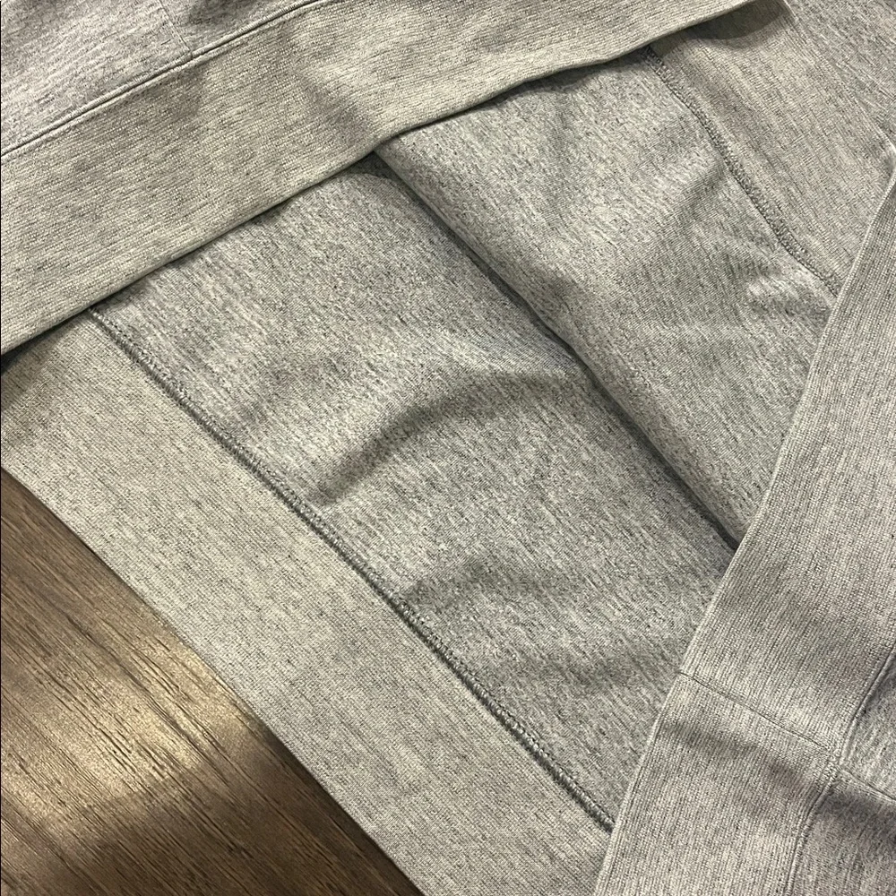 Polo Ralph Lauren Double Knit Hoodie Sweatshirt heather grey Mens XLT XL Tall